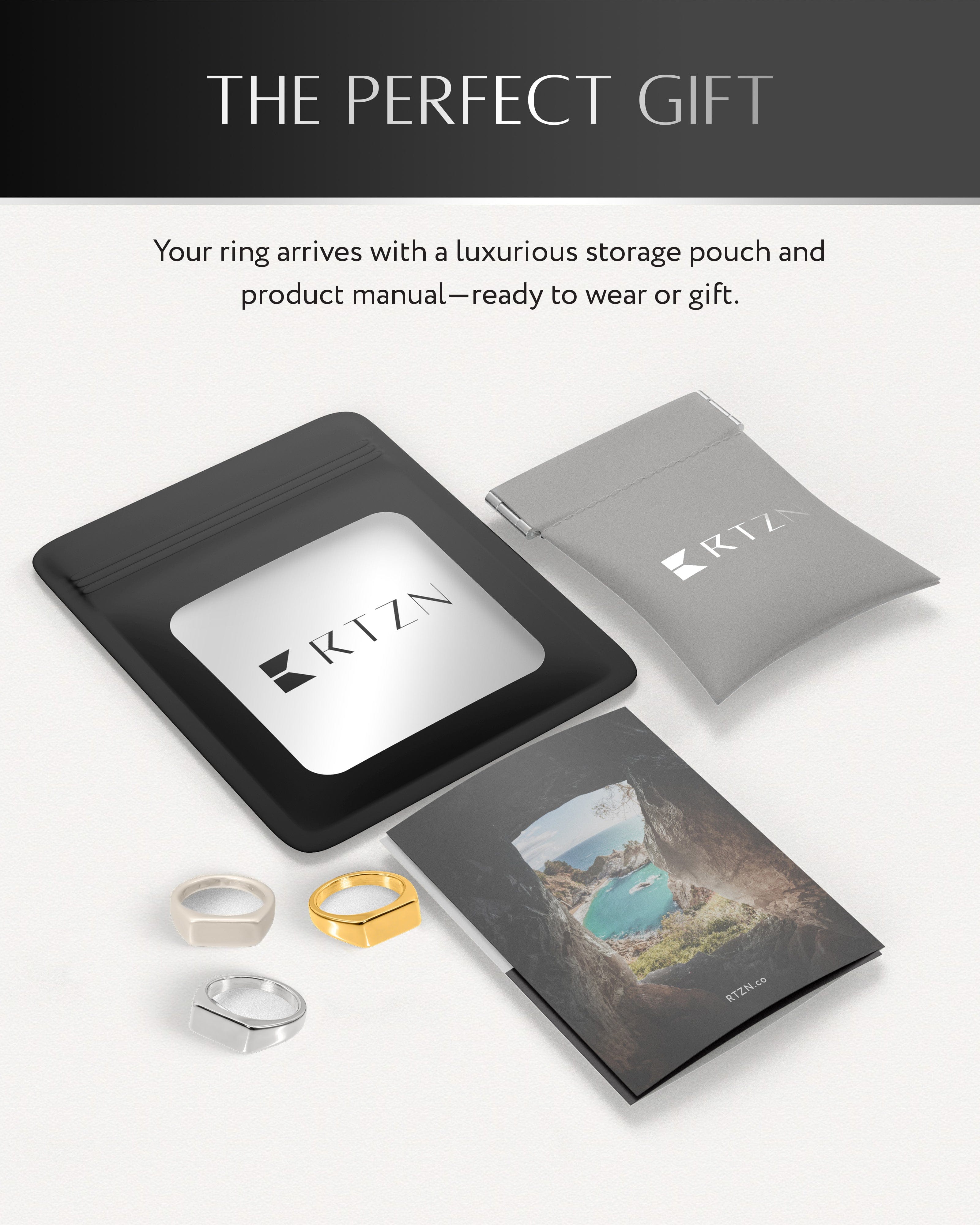 Rectangle Signet Ring