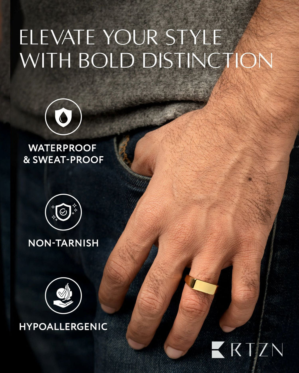 Rectangle Signet Ring