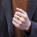 Wide Titanium Ring