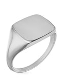 Silver Square Signet Ring